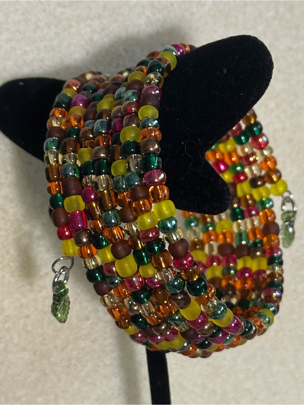 Multicolor Seed Bead Wrap Bracelet - Women Jewelry